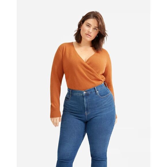 Everlane The Authentic Stretch High-Rise Skinny Jeans Mid Blue Wash Size 23 NWT - Picture 8 of 11